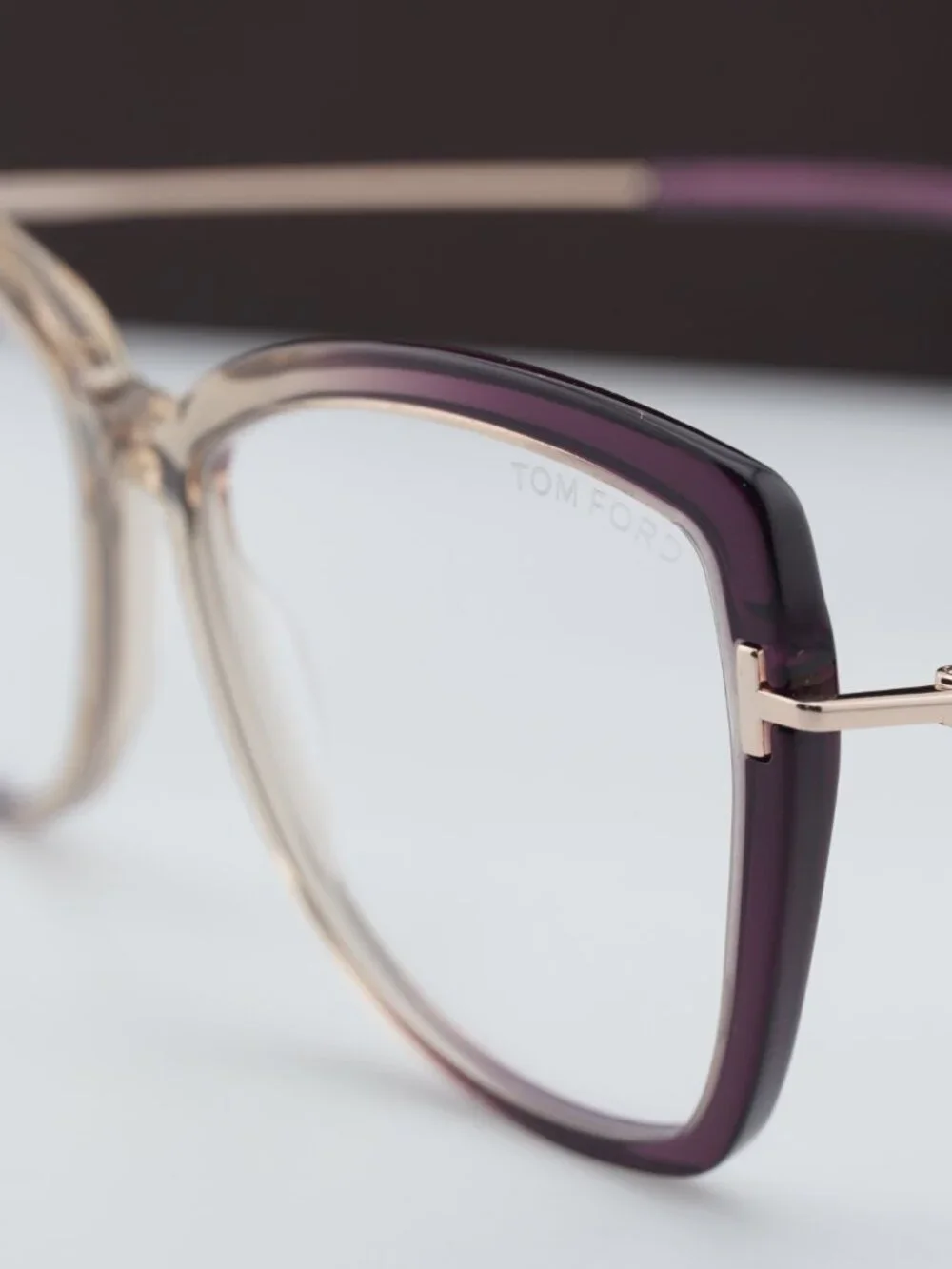 Tom Ford FT5882-B 083 Butterfly Eyeglasses 55mm - Violet/Blue Light Block - Picture 7 of 9